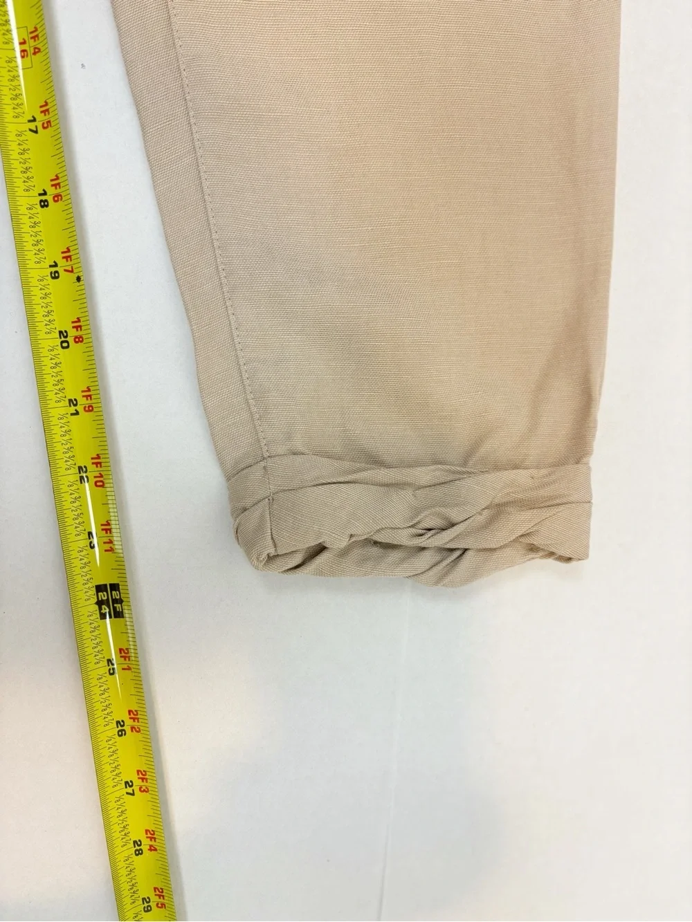 Aritzia Wilfred Allant Cropped Linen Pant Size 2